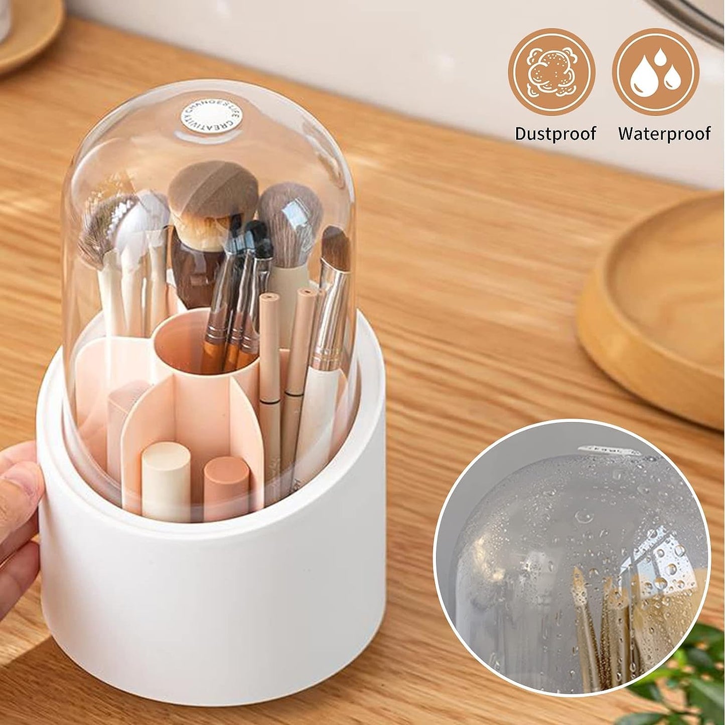 360° Rotating Premium Cosmetic Storage Box