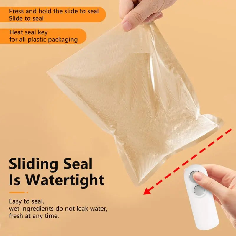 2-in-1 Heat Sealer with Built-in Cutter