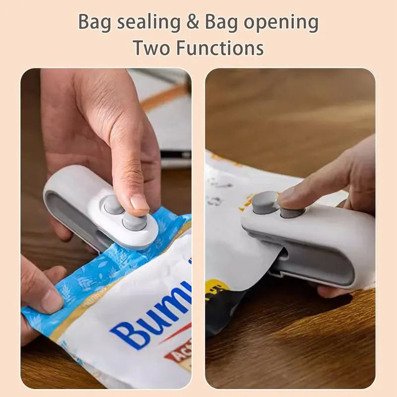 2-in-1 Heat Sealer with Built-in Cutter