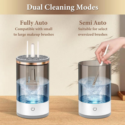 Fast & Hygienic Electric Brush Cleaner
