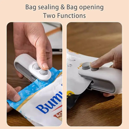 2-in-1 Heat Sealer with Built-in Cutter